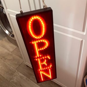 LED OPEN Light Up Sign 💡